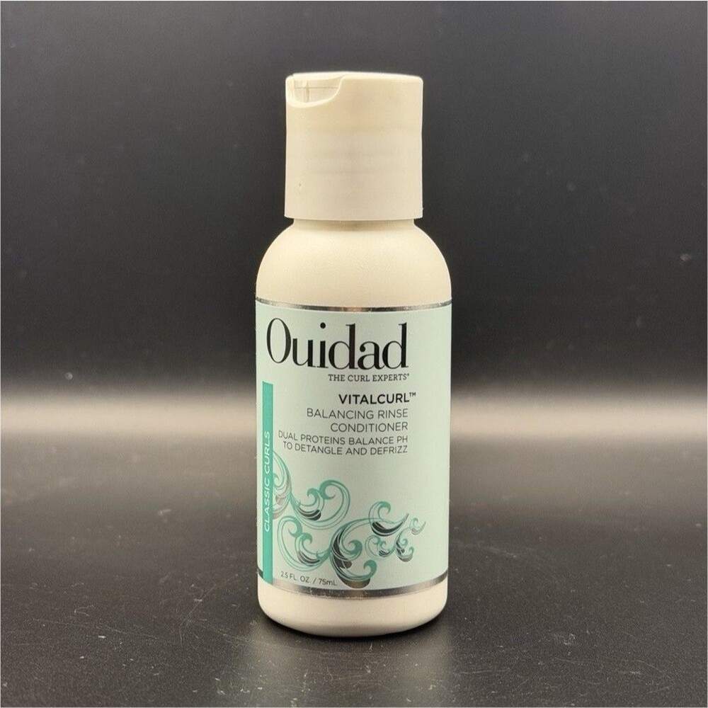 Ouidad VitalCurl Balancing Rinse Conditioner pH Balancing 2.5 fl oz Travel